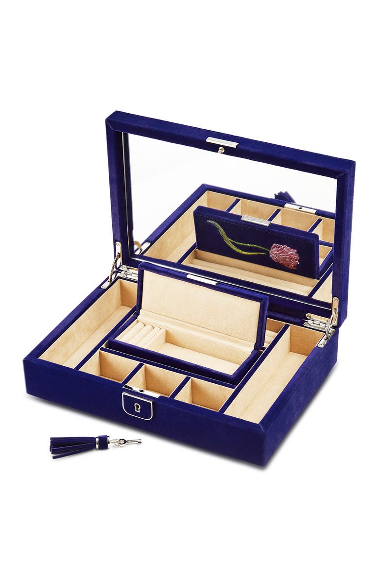 WOLF Royal Asscher Medium Jewelry Box, Alternate, color, 