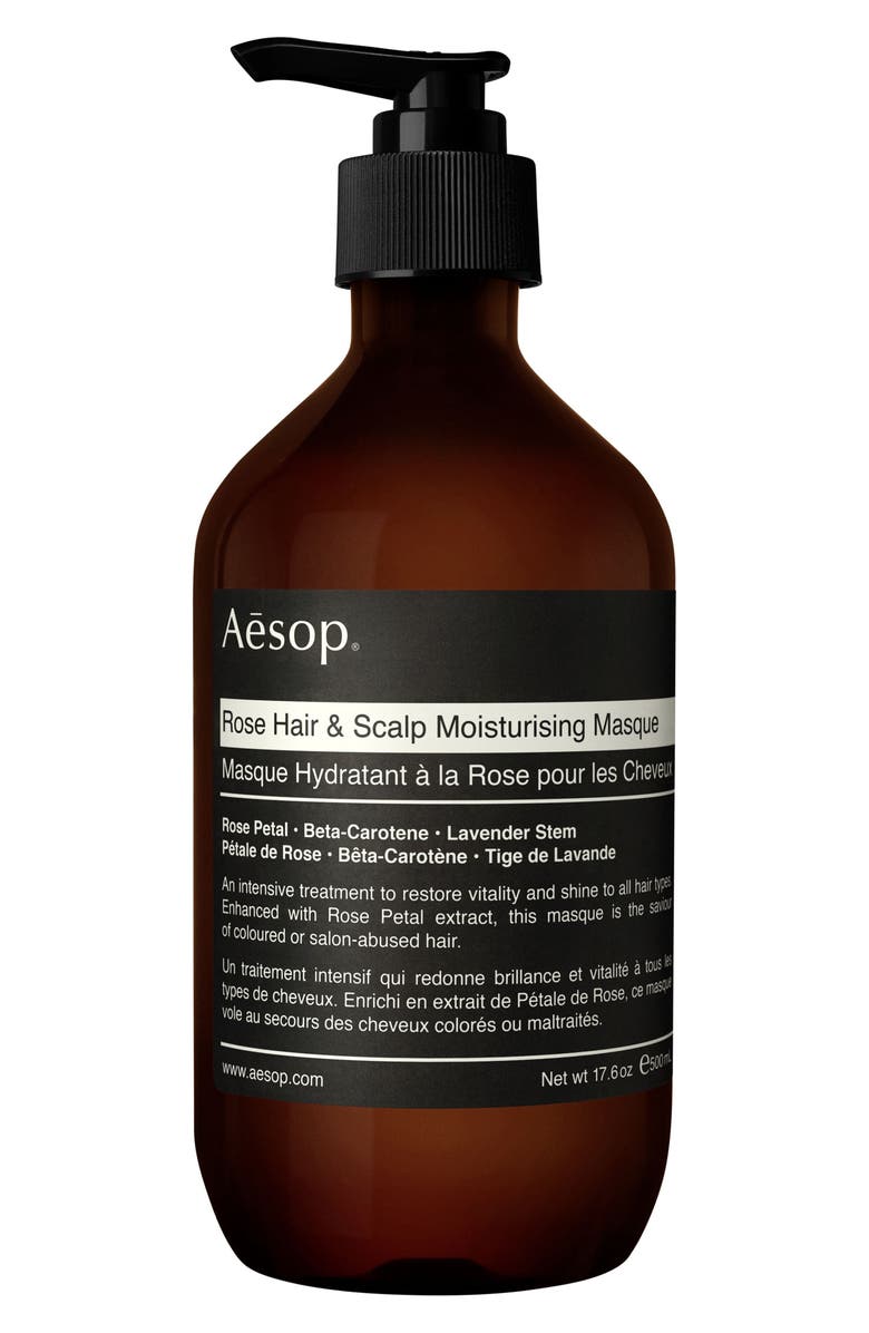 Aesop Rose Hair & Scalp Moisturising Masque, Main, color,