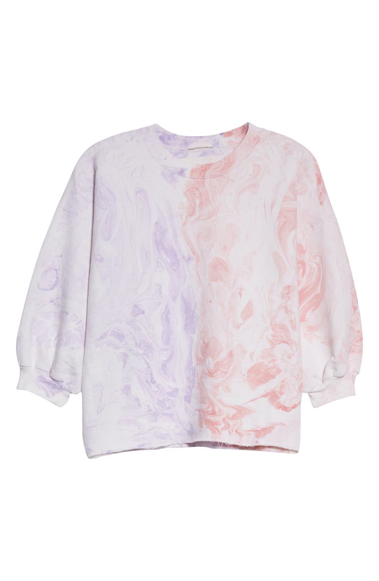 Rachel Comey Fond Swirl Print Sweatshirt, Alternate, color,