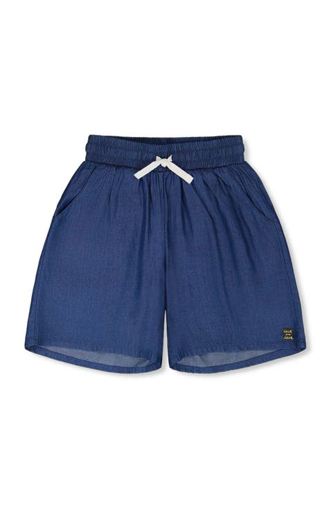 Relaxed Fit Chambray Bermudas (Toddler, Little Kid & Big Kid)
