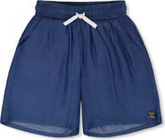 Deux par Deux Relaxed Fit Chambray Bermudas
