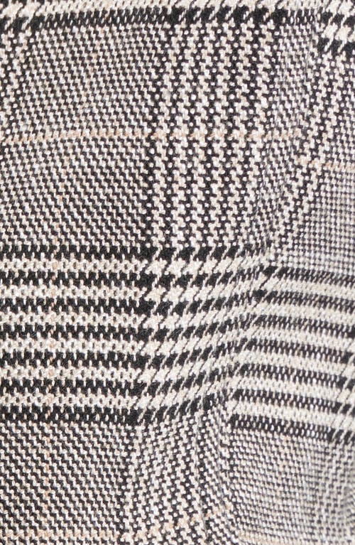 Wit & Wisdom Glen Plaid Puff Shoulder Blazer