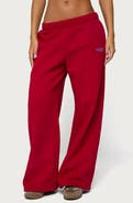 EDIKTED Los Angeles Wide Leg Sweatpants