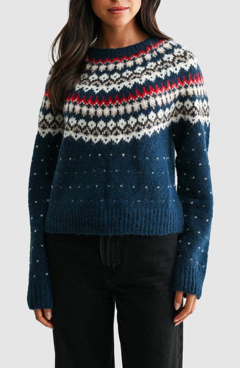 Fair Isle Crewneck Sweater