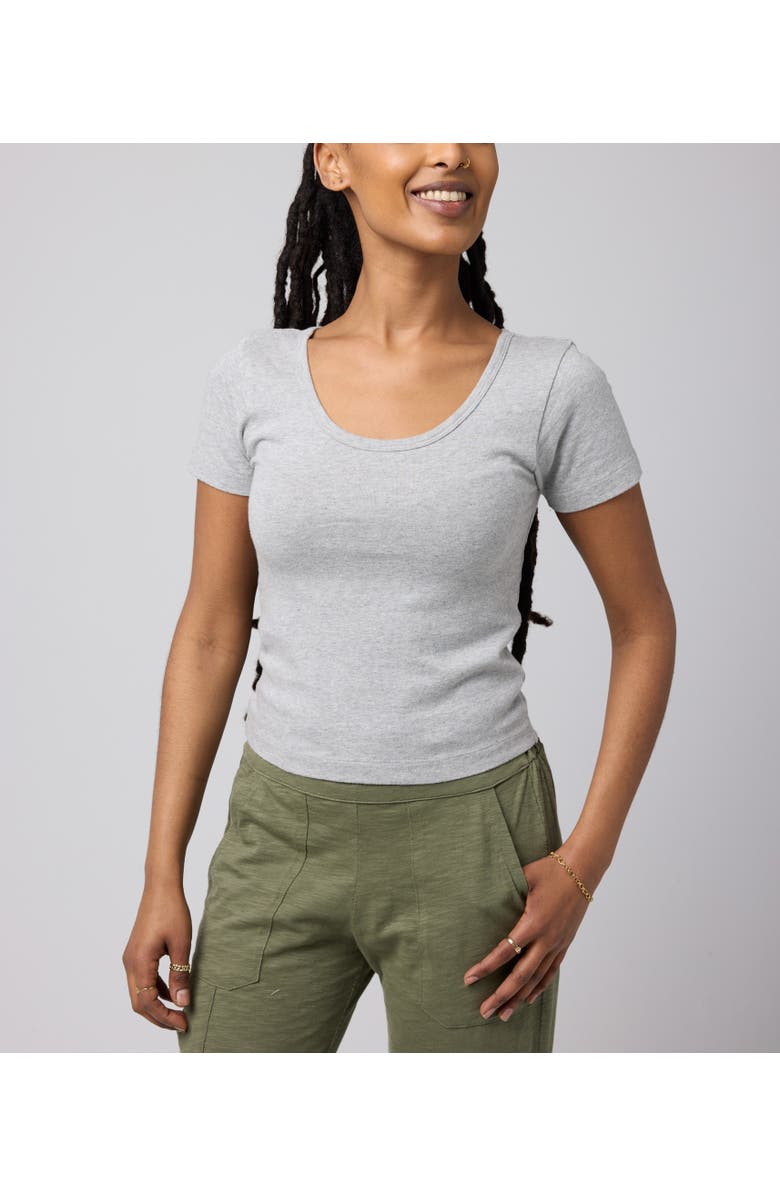 Known Supply Regen Baby Tee, Main, color, Athletic Heather