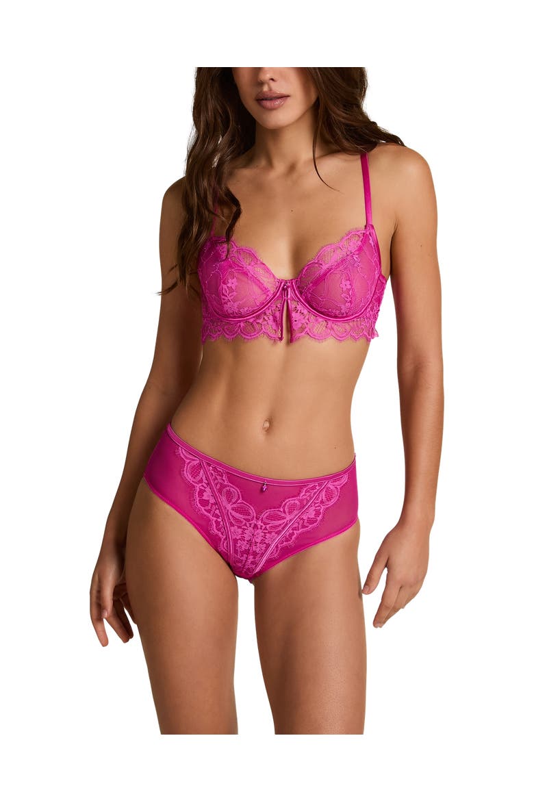 Prina Unpadded Underwired Bra, Alternate, color, Rose Violet