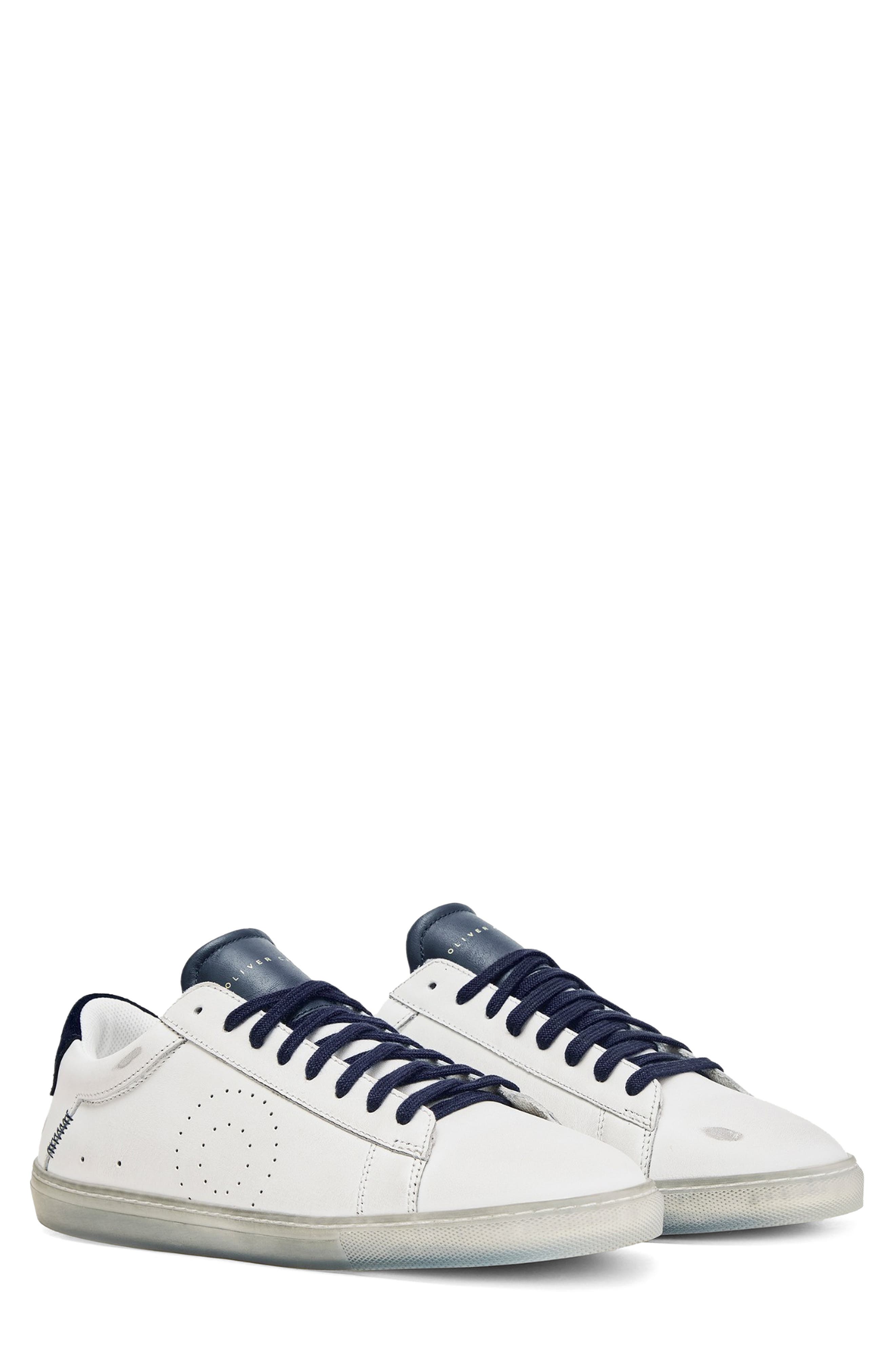 OLIVER CABELL Low 1 Sneaker, Main, color, Navy Yin Yang Subdued