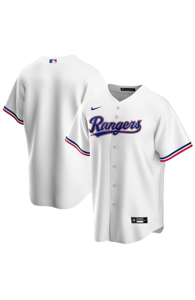 Nike Men's Nike White Texas Rangers Home Replica Team Jersey, Main, color,