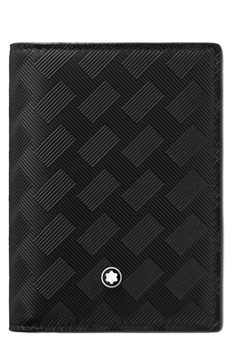 Extreme 3.0 Leather Card Case, Main, color, BLACK