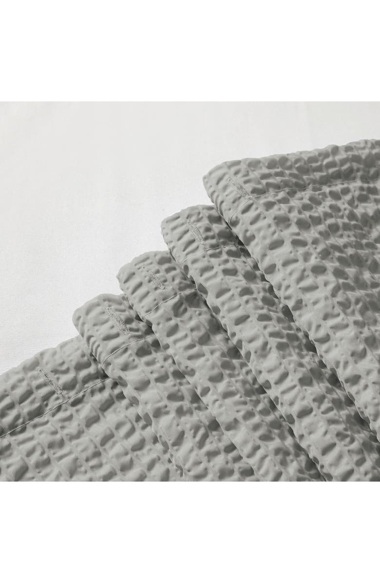 DAINTY HOME Textured Shower Curtain, Alternate, color,