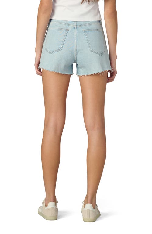 Joe's The Alex Raw Hem High Waist Denim Shorts In Down Play
