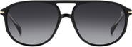 David Beckham Eyewear 58mm Aviator Sunglasses