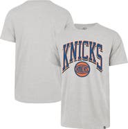 '47 Men's '47 Gray New York Knicks Walk Talk Franklin T-Shirt