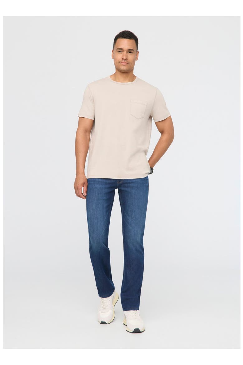 Performance Denim Lite Straight, Main, color, Worn-In-Indigo