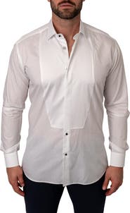 Maceoo Fibonacci Dots Contemporary Fit Button-Up Shirt