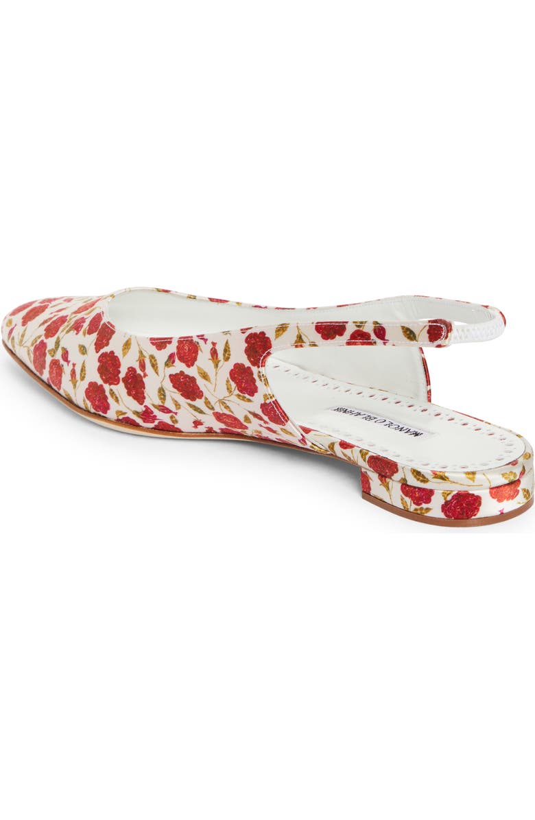 Manolo Blahnik Sawra Slingback Flat, Alternate, color,