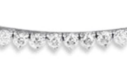 Shymi Women's Graduated Three Prong Tennis Necklace - Silver In Silver