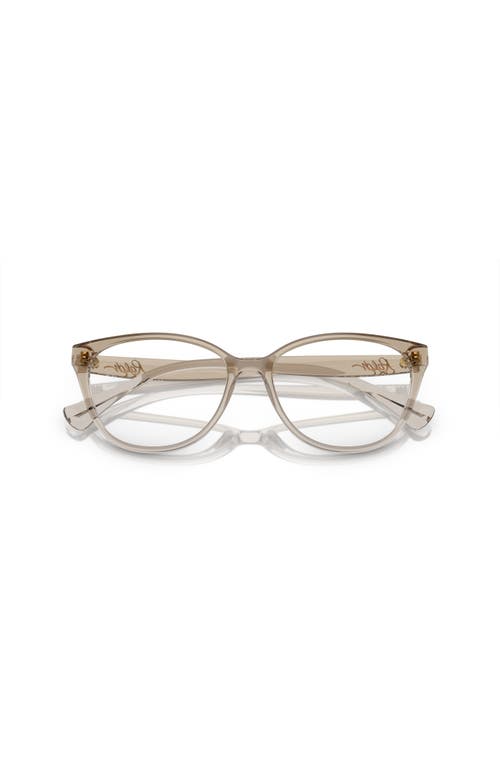 Ralph 53mm Cat Eye Optical Glasses In Neutral