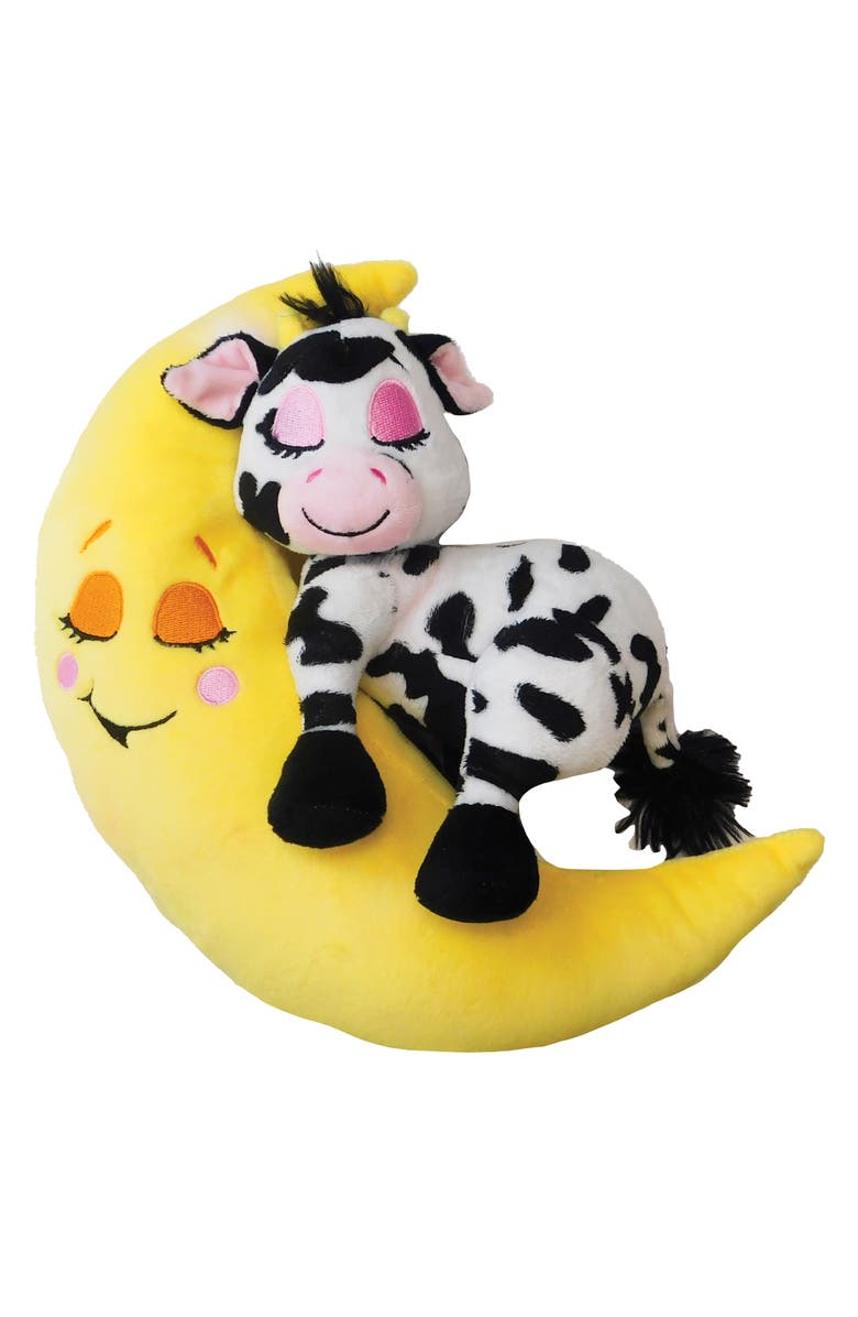 Happpy Nappers Lullabrites Lullabrites Moon Pet Cow Plush, Main, color, Multicolored