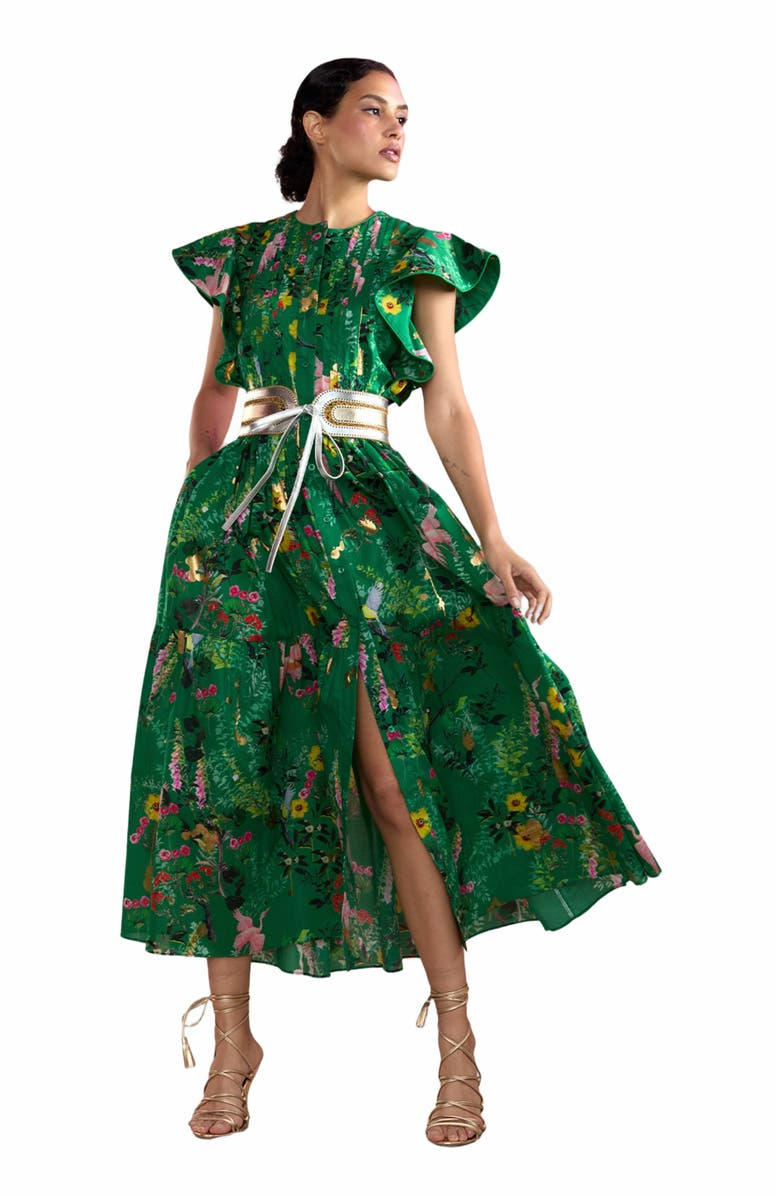 Cynthia Rowley Malta Kaftan, Main, color, 