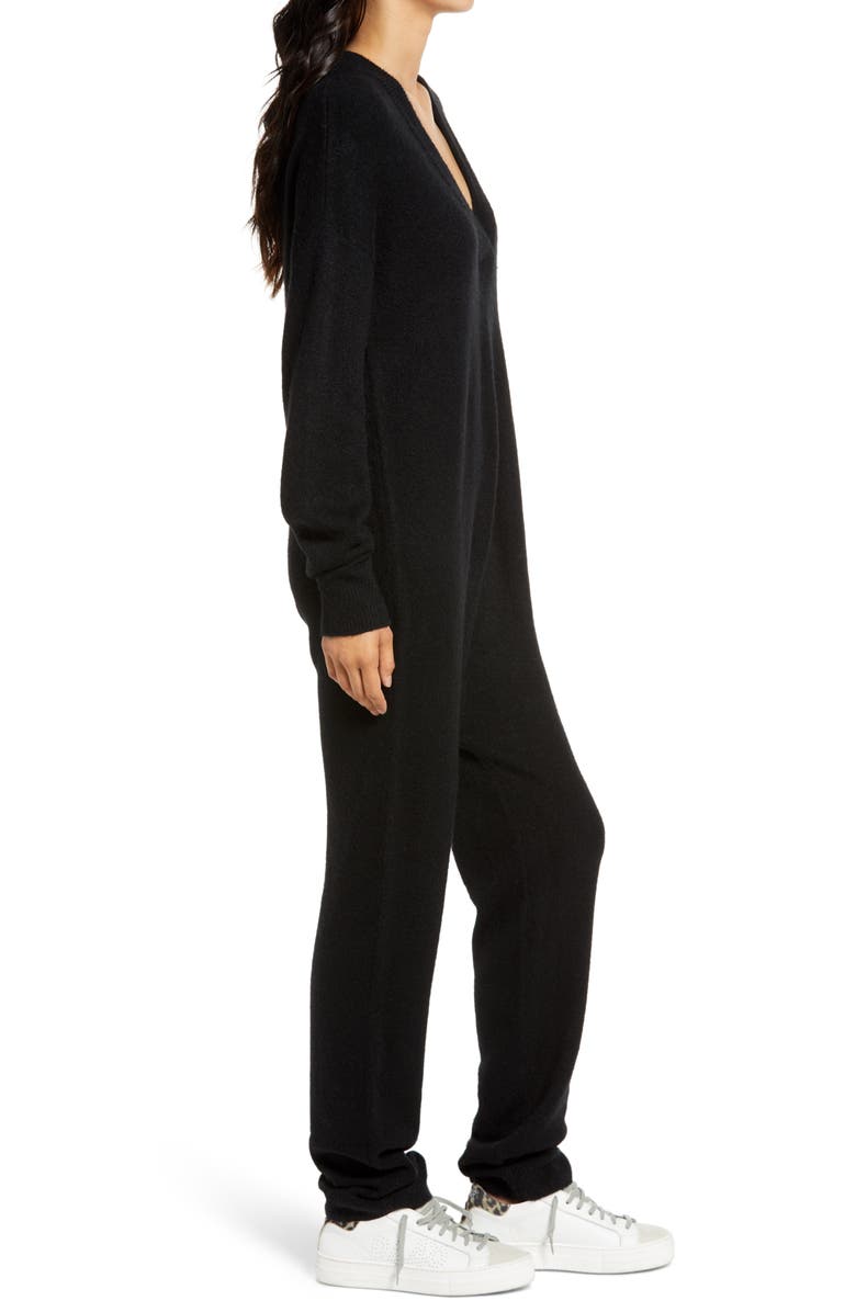 Treasure & Bond Cozy Long Sleeve Sweater Jumpsuit, Alternate, color,