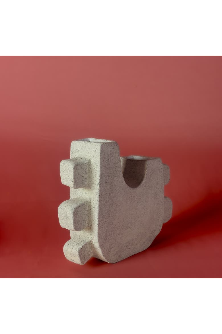 Ome Vase, Alternate, color, White