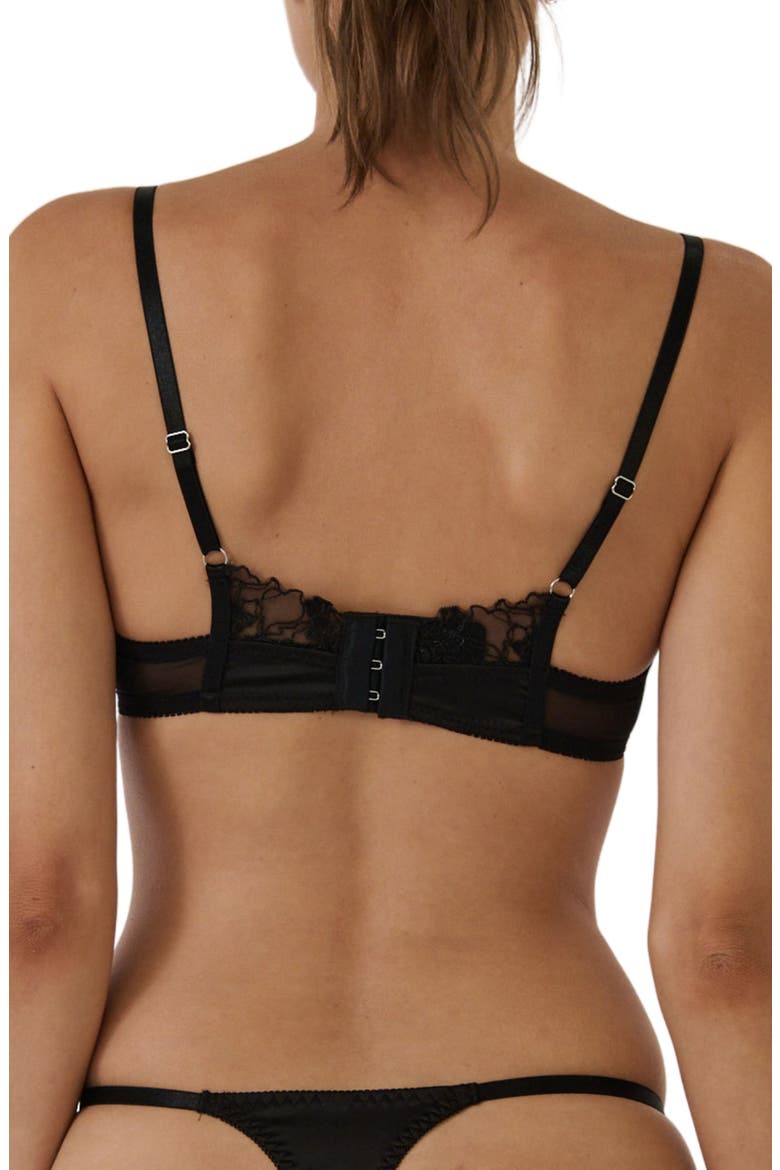 Mandy Underwire Bra, Alternate, color, BLACK