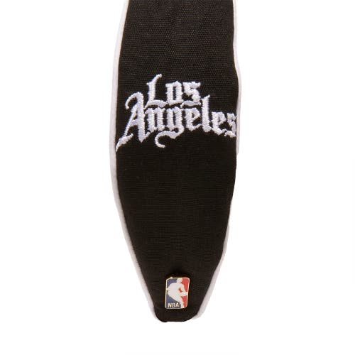 Lele Sadoughi Nba La Clippers Embroidered Headband In Black