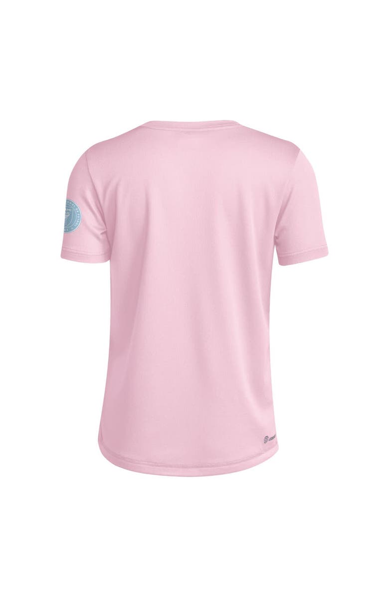 adidas Youth adidas Pink Inter Miami CF 2025 Archive Collection T-Shirt, Alternate, color, Pink