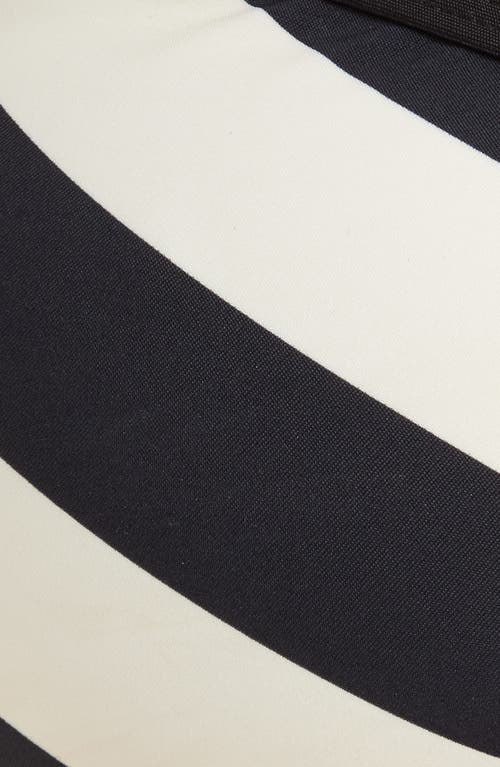 Solid & Striped The Tati Bandeau Bikini Top In Noir