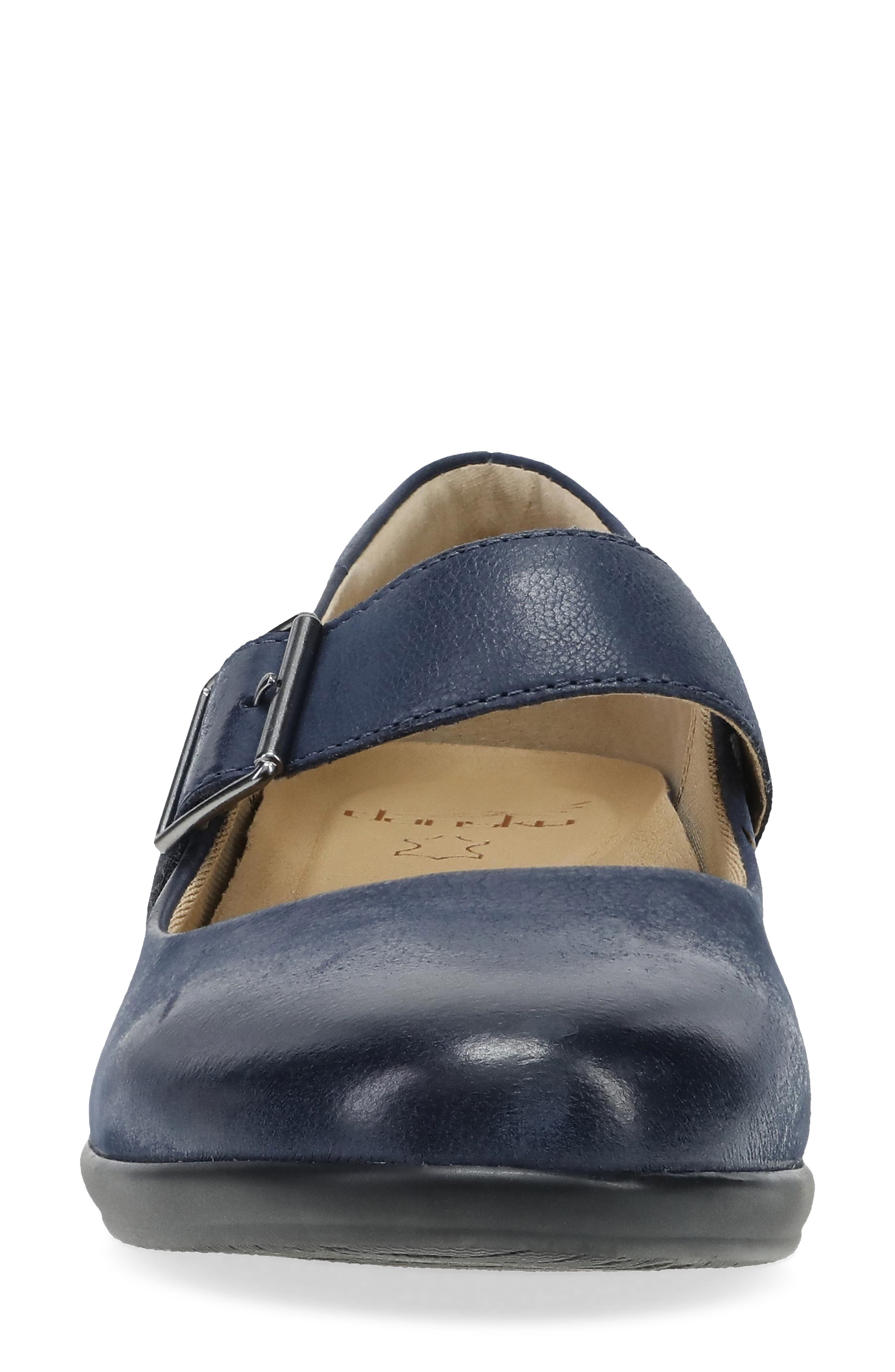 Collette Mary Jane Pump, Alternate, color, NAVY BURNISHED NUBUCK