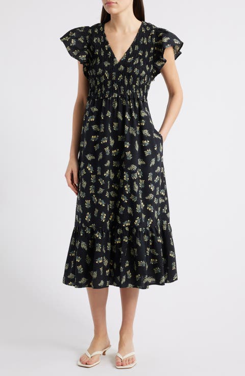 fit and flare prom chiffon dress women 4448