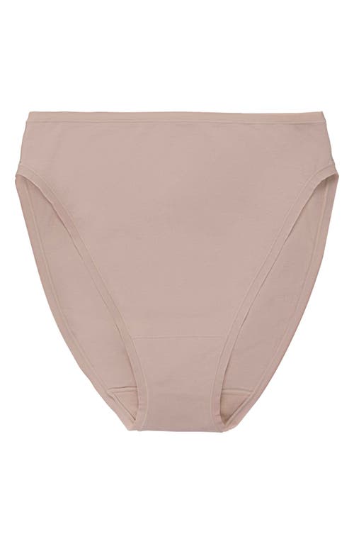 Natori Bliss Bare Cotton High Cut Briefs