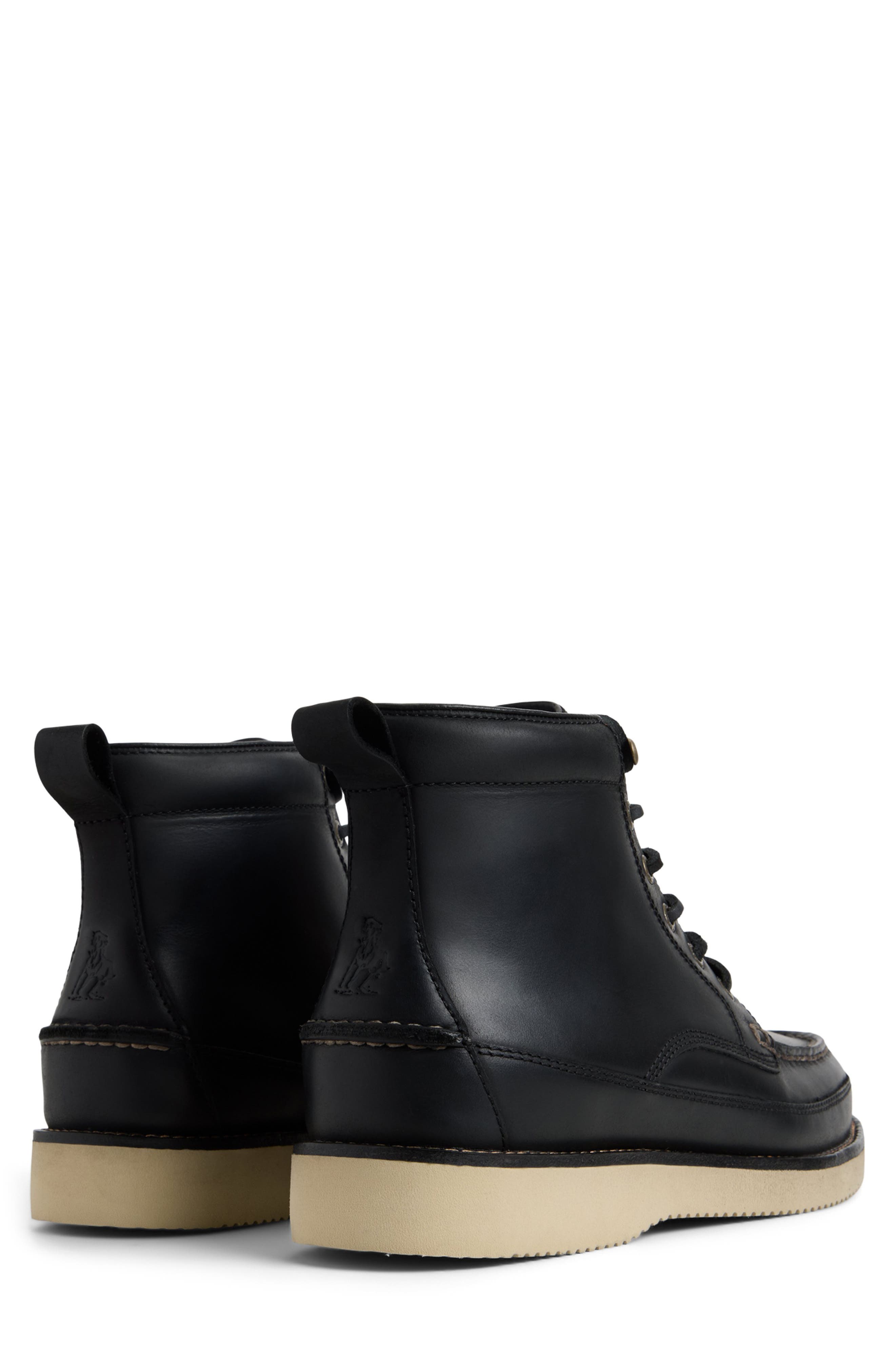 Sperry x One Of These Days Tony Moc Toe Boot, Alternate, color, Black