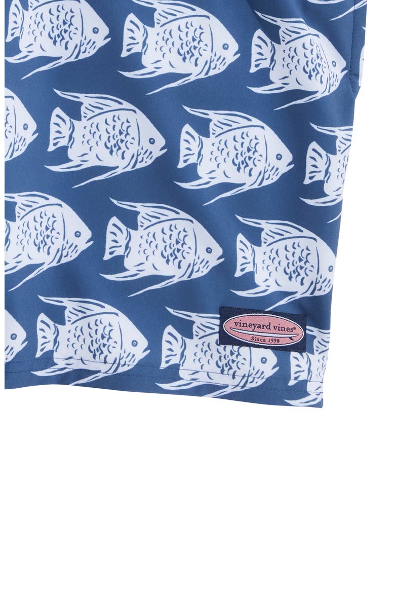 7-Inch Chappy Swim Trunks, Alternate, color, BLUE FISH