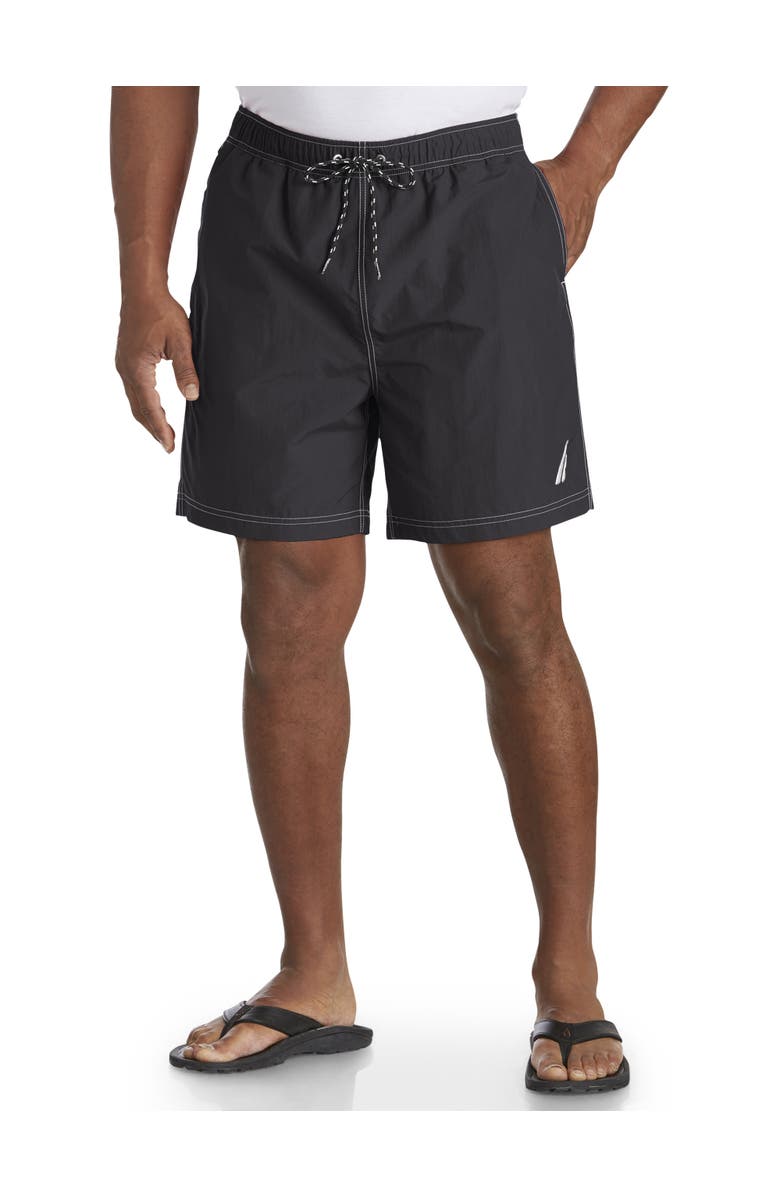 Nautica Swim Trunks, Main, color, Navy