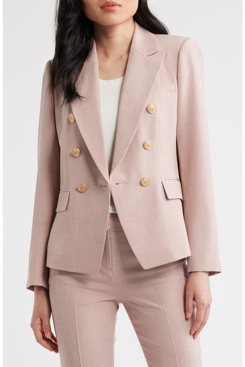 Double Breasted Blazer, Alternate, color, ORCHID