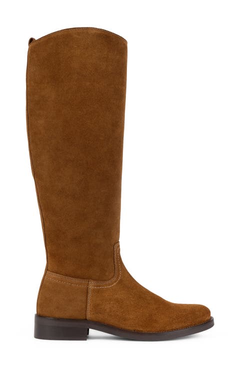 Paseo Leather Knee High Boot