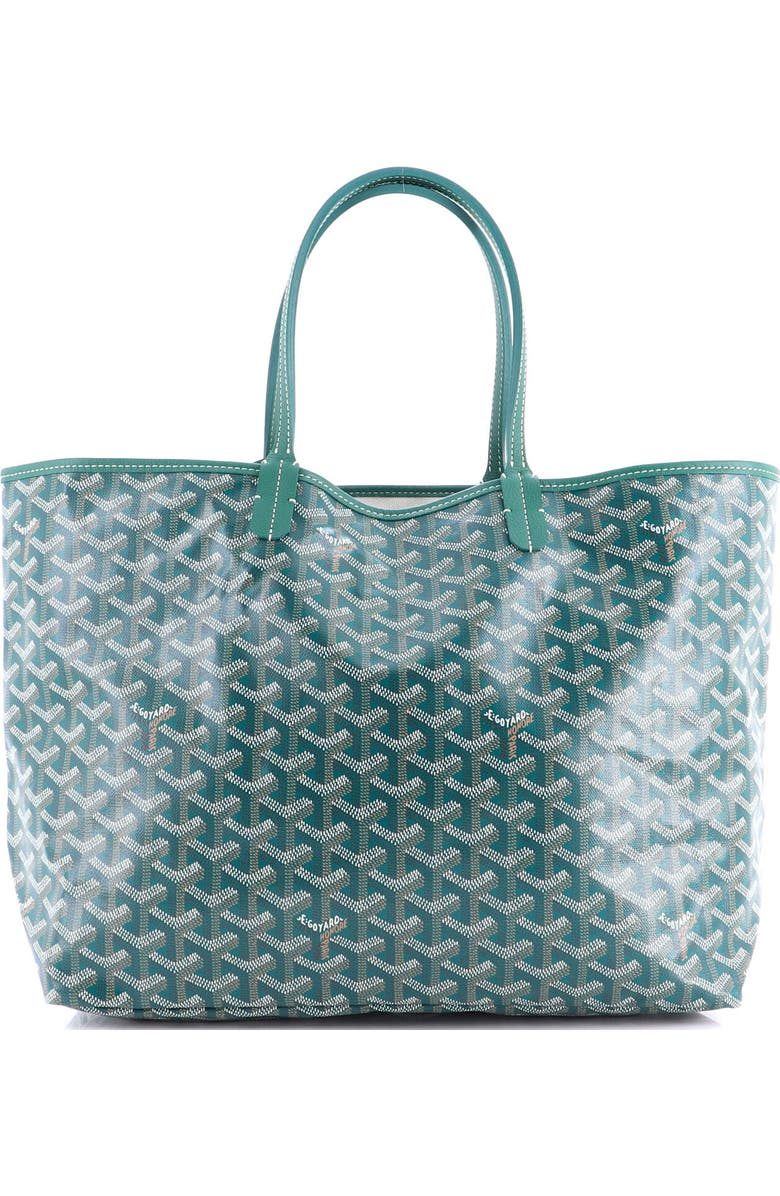 Pre-Owned Goyard Saint Louis Tote Coated Canvas PM, Alternate, color, Green