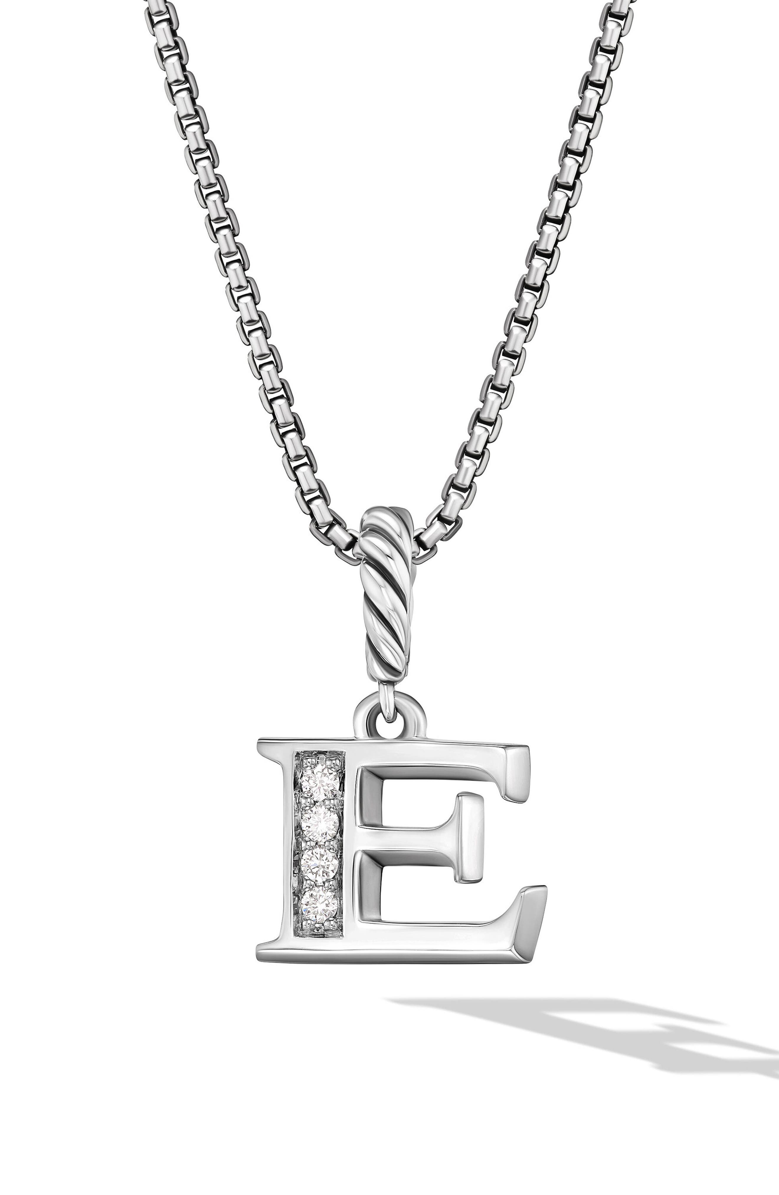STERLING SILVER - E