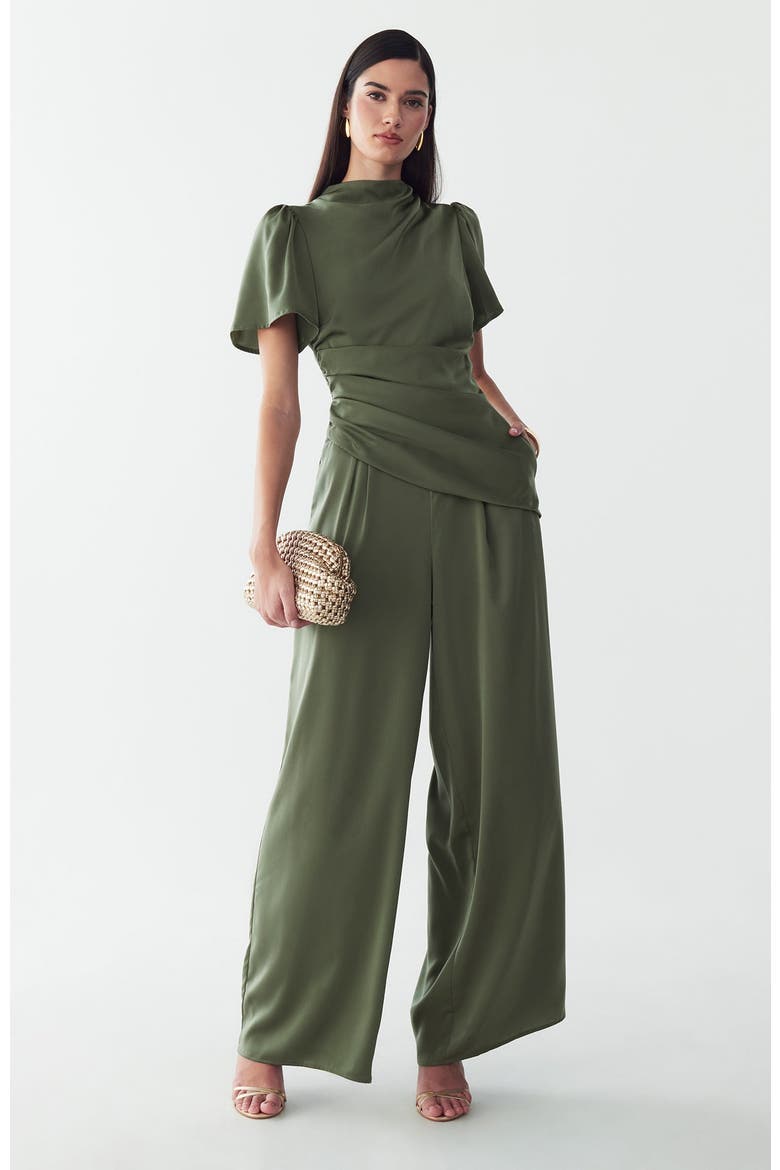 Pika Jumpsuit, Alternate, color, Moss Green