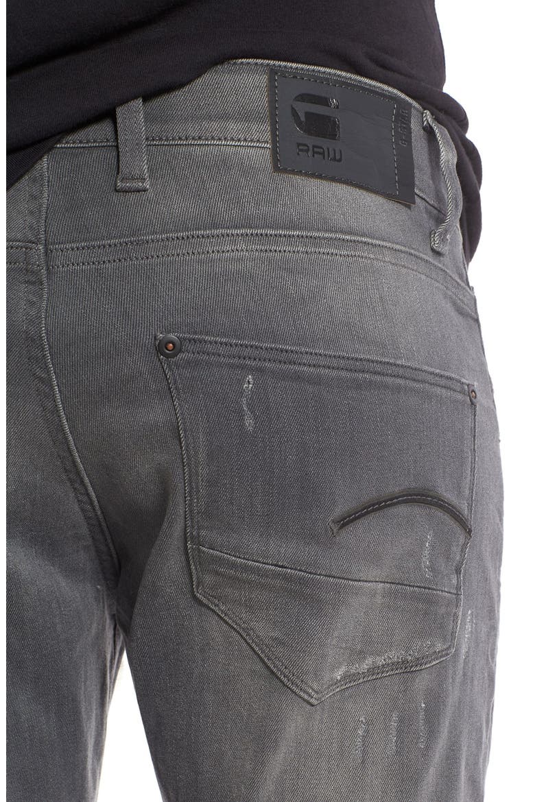 Revend Slim Fit Straight Leg Jeans, Alternate, color, LIGHT AGED DESTROY