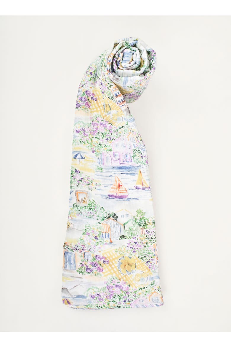 Limoncello Shawl Blanket, Main, color, Purple