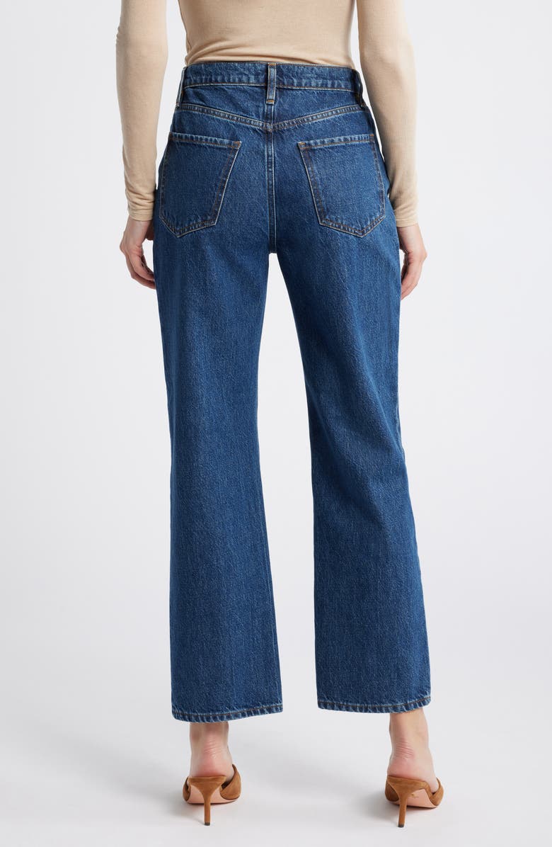 FRAME Le Jane Ankle Straight Leg Jeans, Alternate, color, Kirk