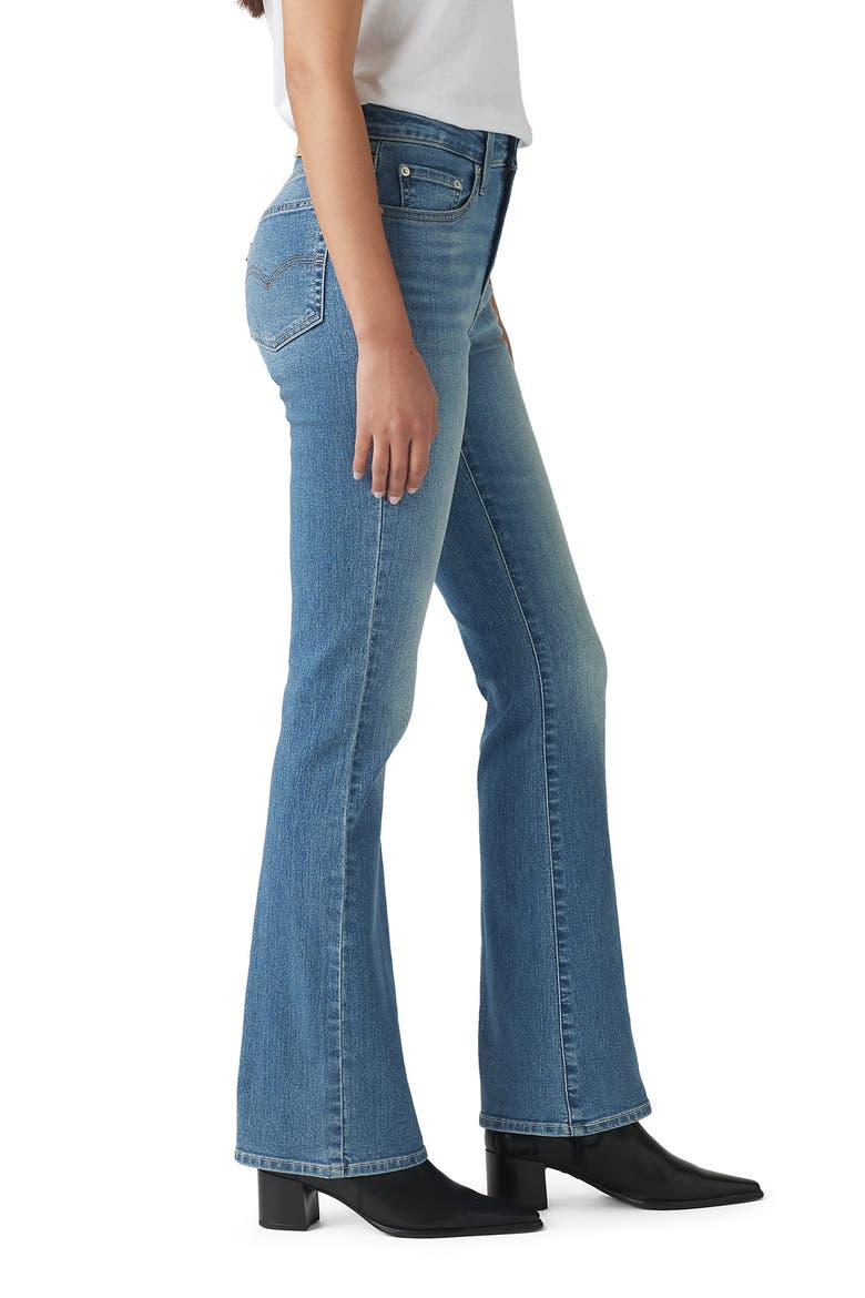 725™ High Waist Bootcut Jeans, Alternate, color, ETERNAL INDIGO MID