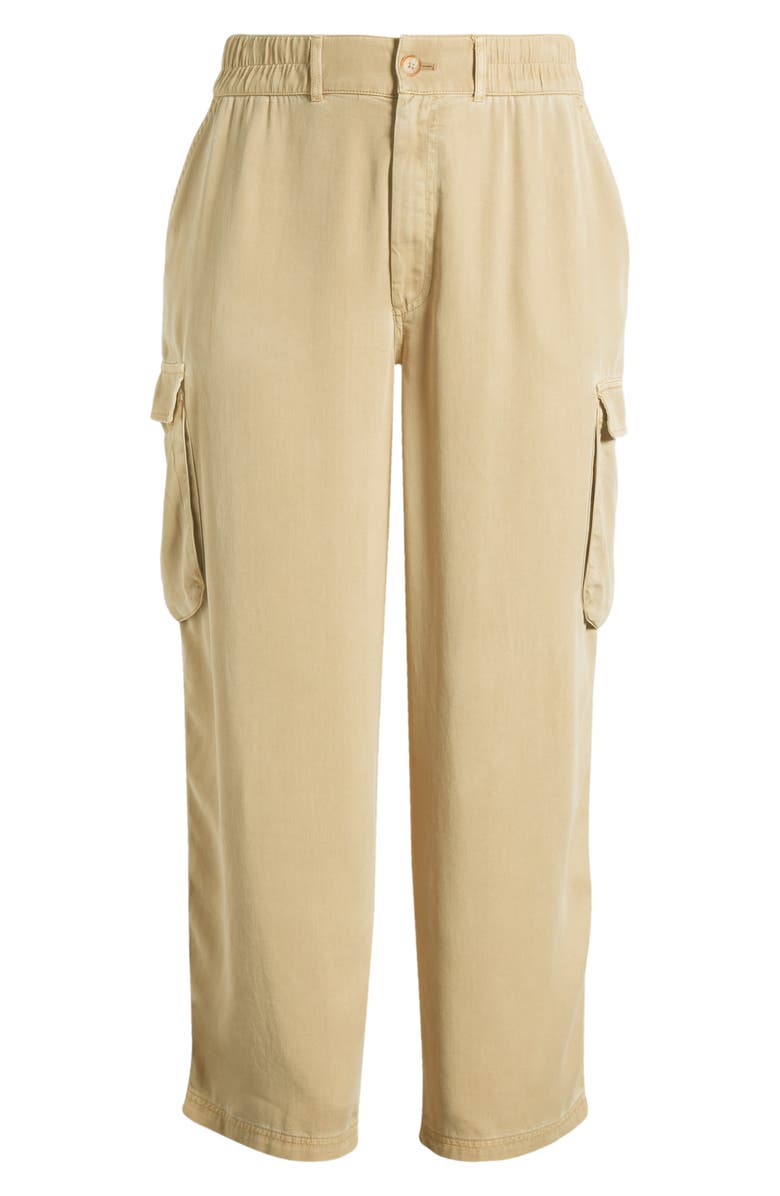 Treasure & Bond Soft Straight Leg Cargo Pants, Alternate, color, 