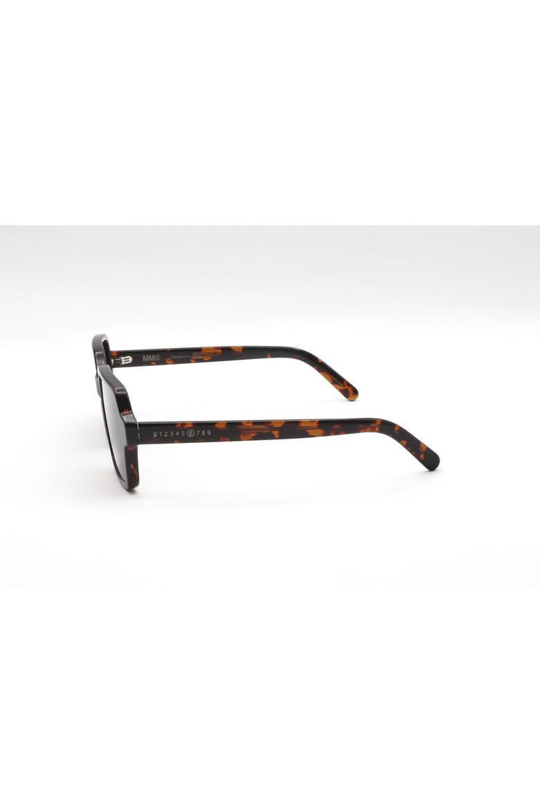 56mm Square Sunglasses, Alternate, color, HAVANA
