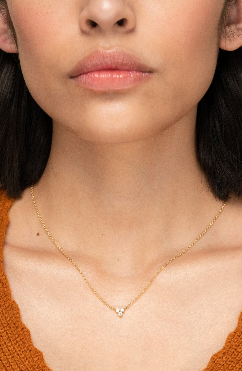 MEJURI Lotus Necklace, Alternate, color, 18K Gold Vermeil