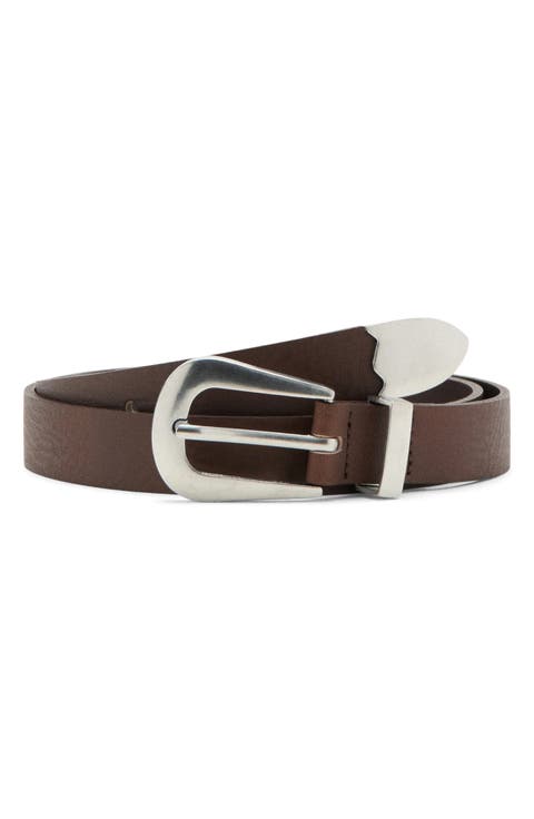 Leather Western Belt