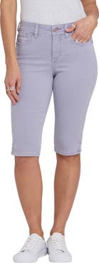 NYDJ Sophie Side Slit Bike Capri Jeans